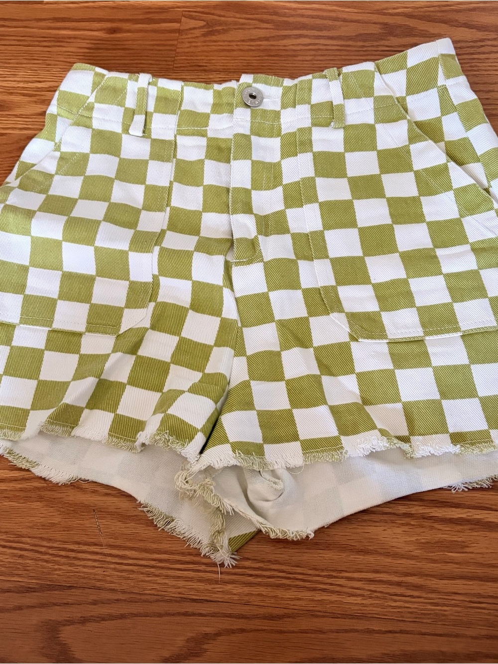 Checkered shorts